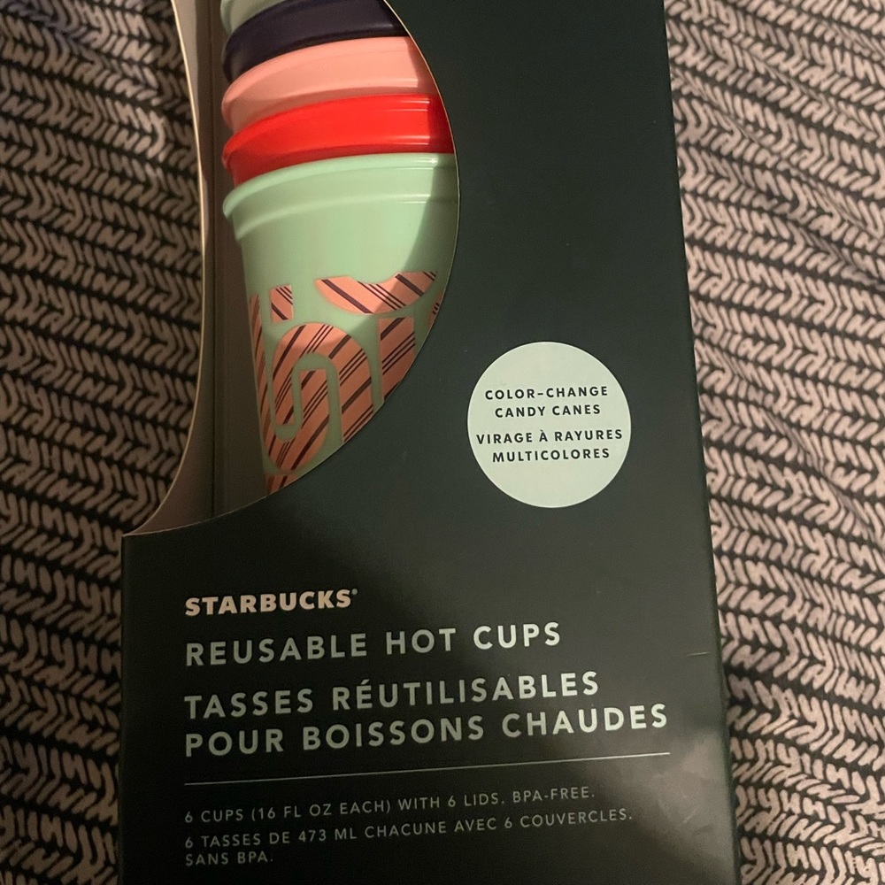 Starbucks reusable a color changing cups